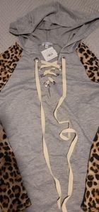 Boutique NWT long sleeve shirt size small